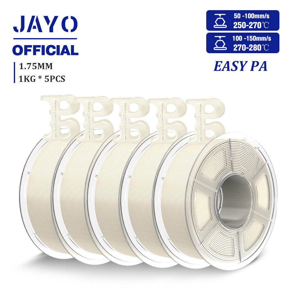 3D Printing Nylon - JAYO Easy PA-Filament, 1,75 mm Nylon-PA-3D-Drucker-Filament,