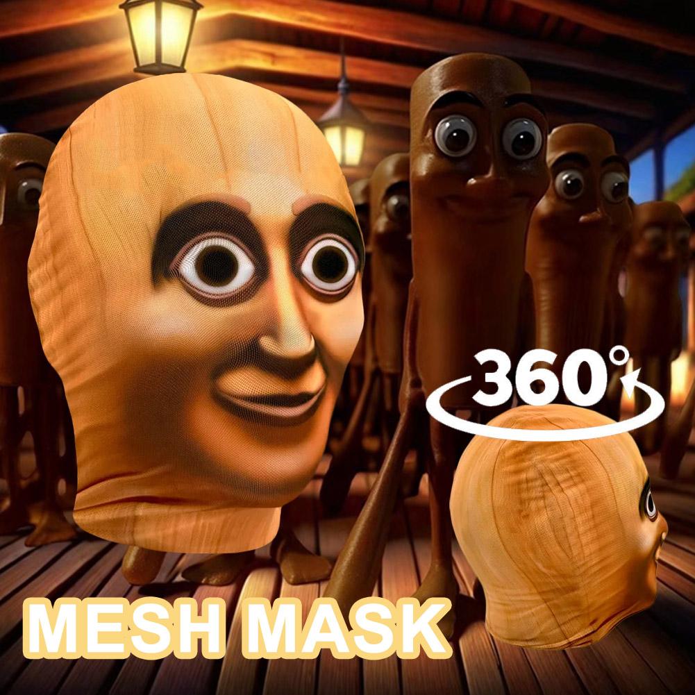 3D Printing Mask - NEUE 3D-Gedruckte Vollgesichtsmaske - Elastische Netz-Balaclava
