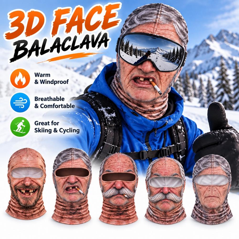 Old Man Skimaske Lustige Reali – 3D Printing Mask Bewertung und Preis