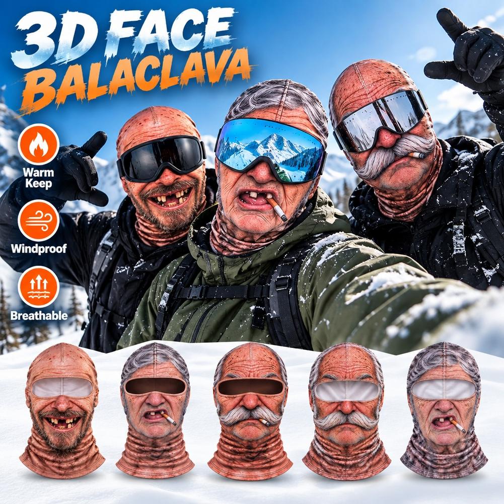 Old Man Skimaske Lustige Reali – 3D Printing Mask Bewertung und Preis