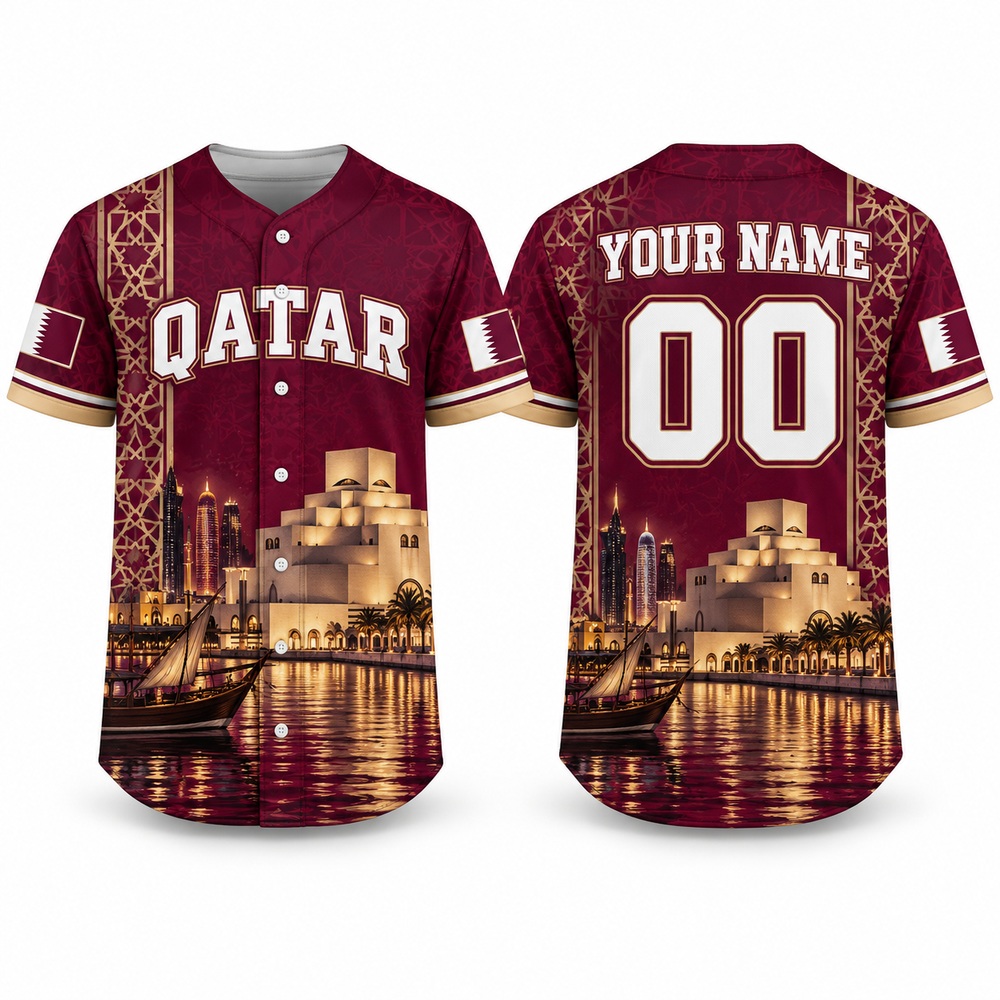 DIY Baseball-Trikot mit Qatar- – 3D Printing Qatar Bewertung und Preis