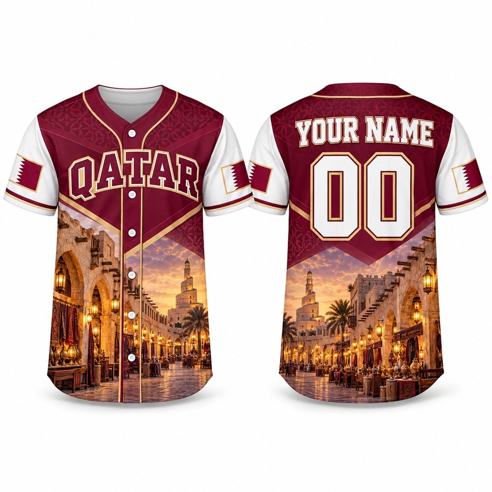 DIY Baseball-Trikot mit Qatar- – 3D Printing Qatar Bewertung und Preis